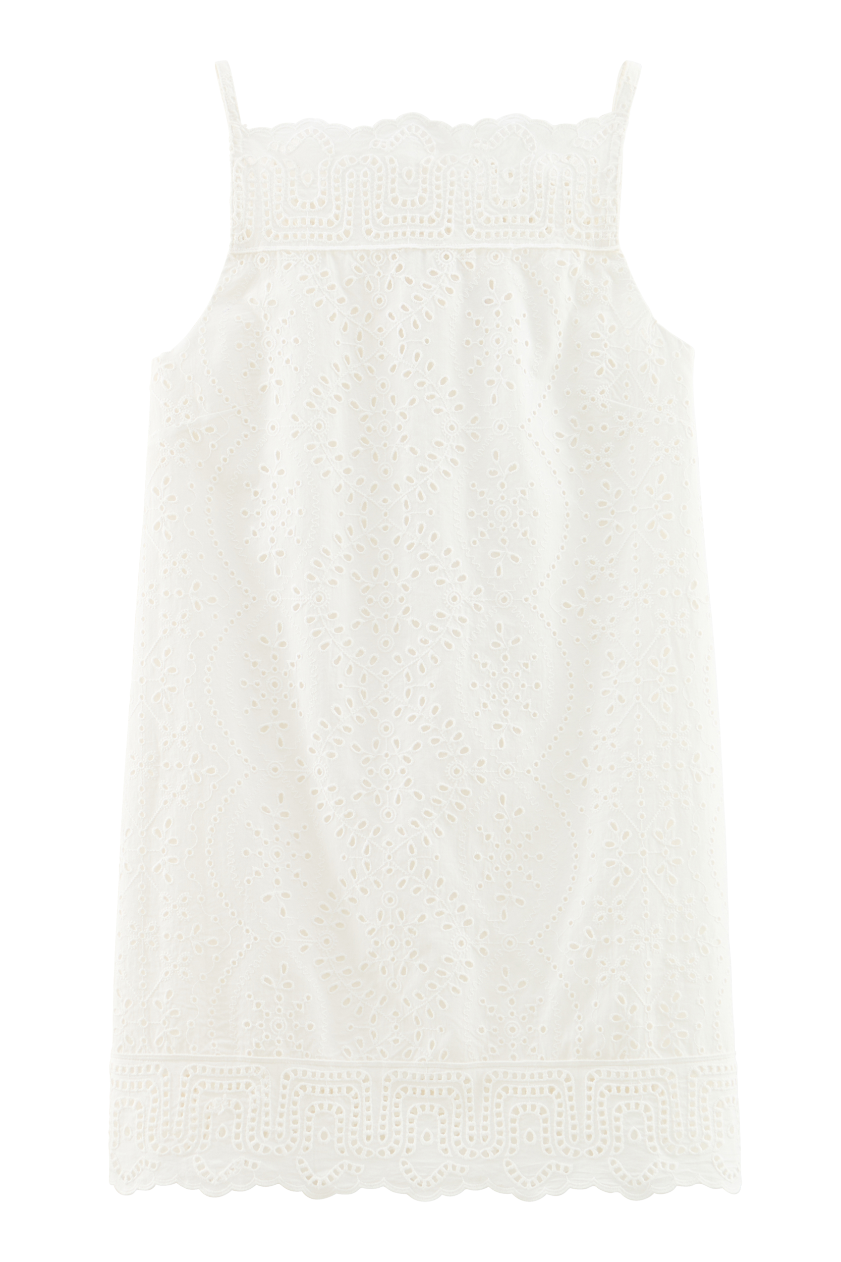 Robe Nerida blanc naturel