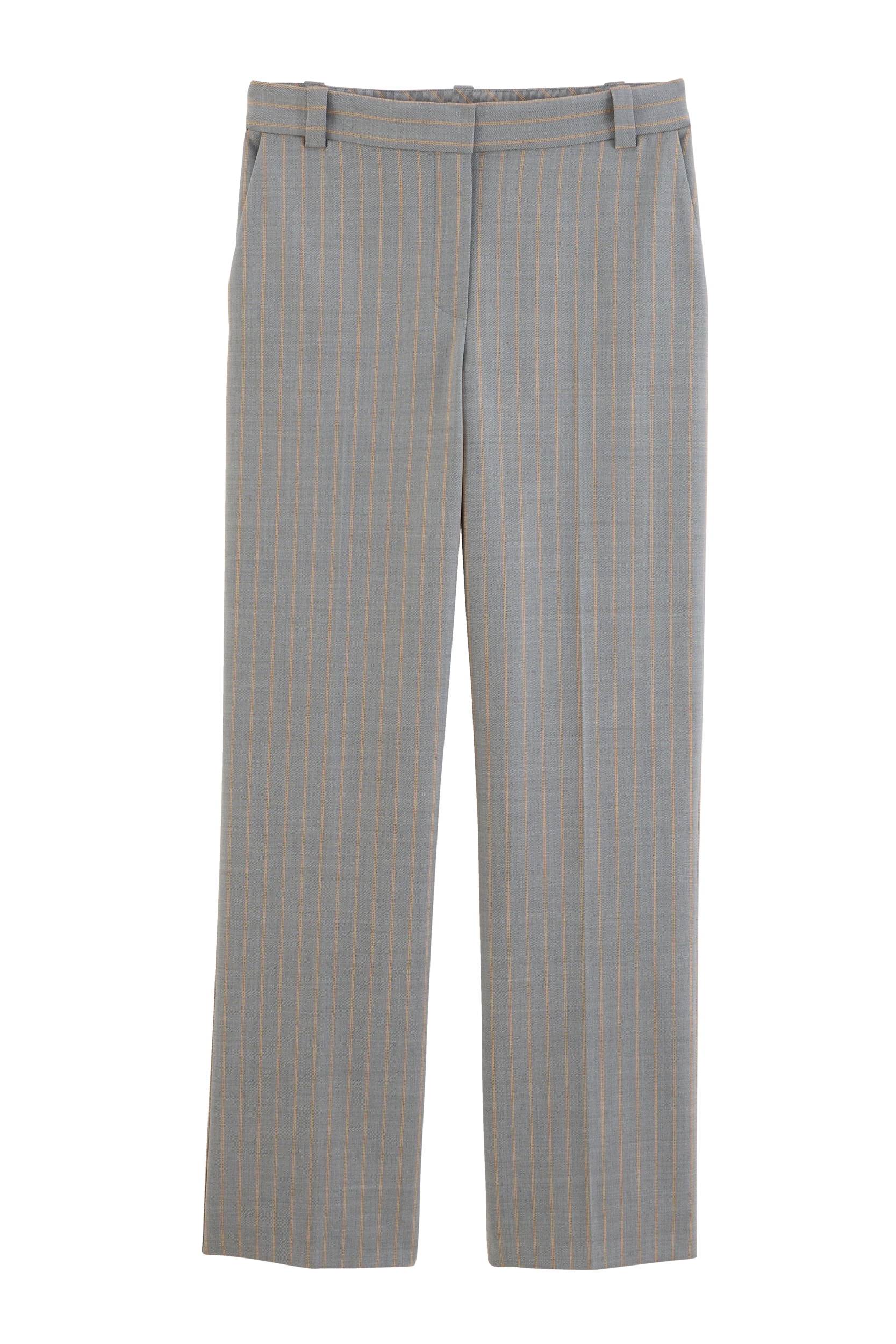 Pantalon Orlando rayures gris et beige