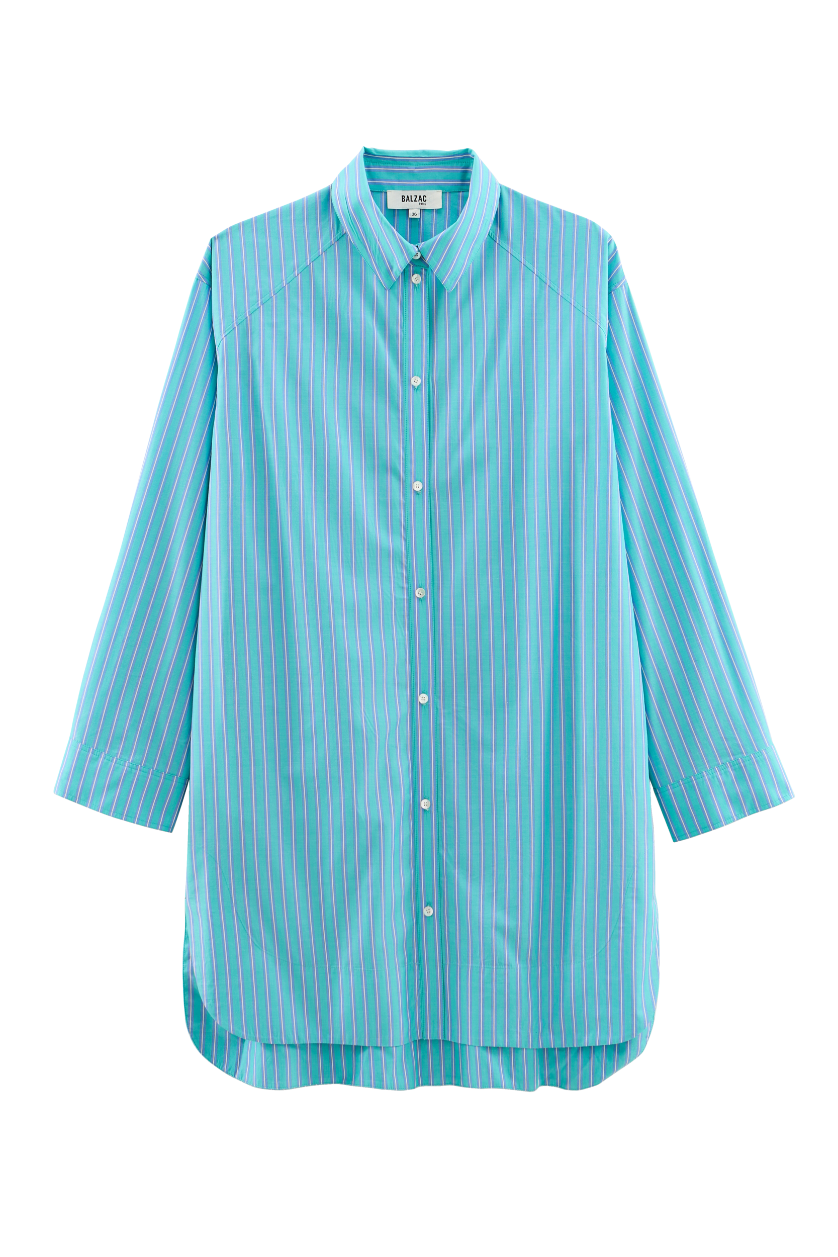Robe Lowen rayures turquoise
