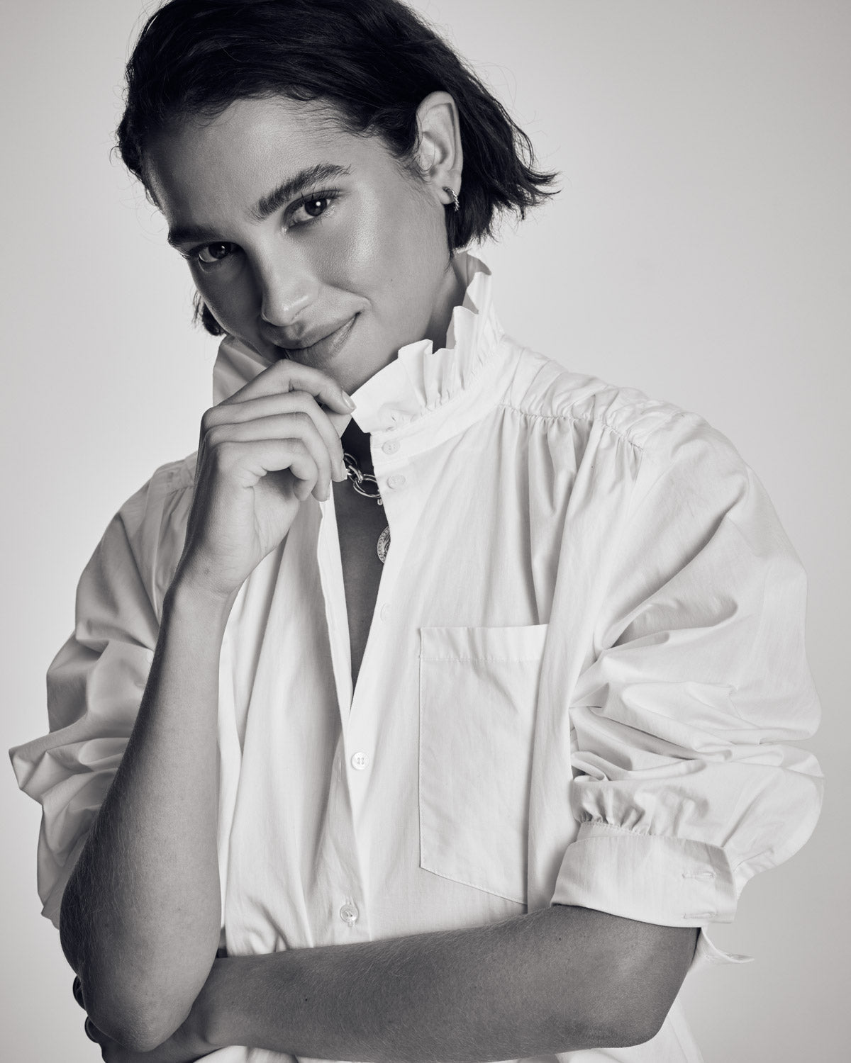 Chemise Léonor blanc naturel