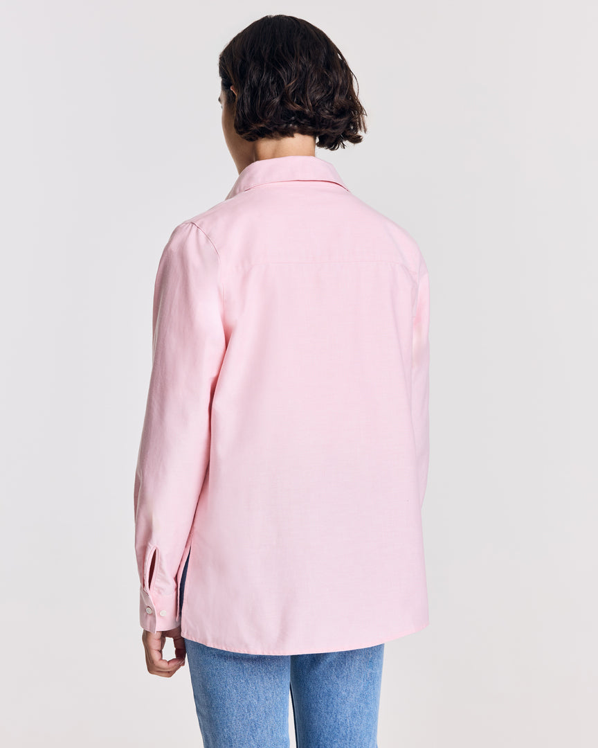 Chemise Liseron rose dragé