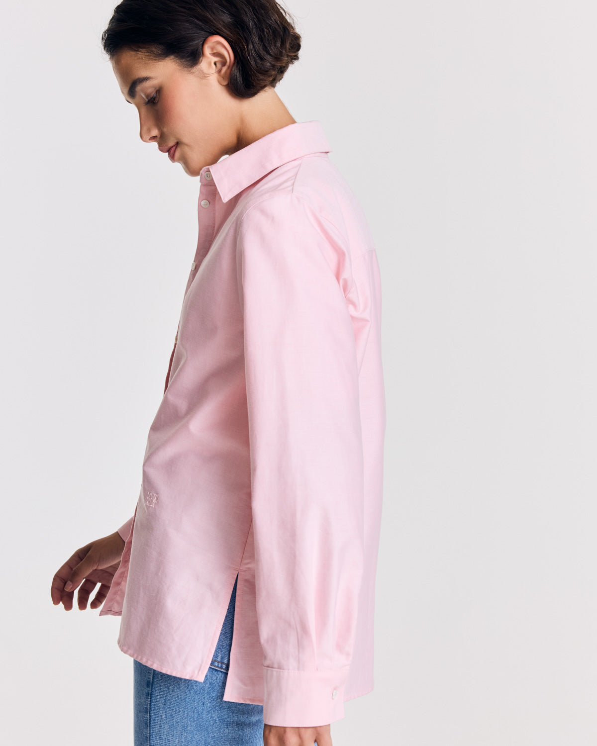 Chemise Liseron rose dragé