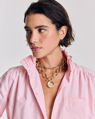 Chemise Léonor rose dragé