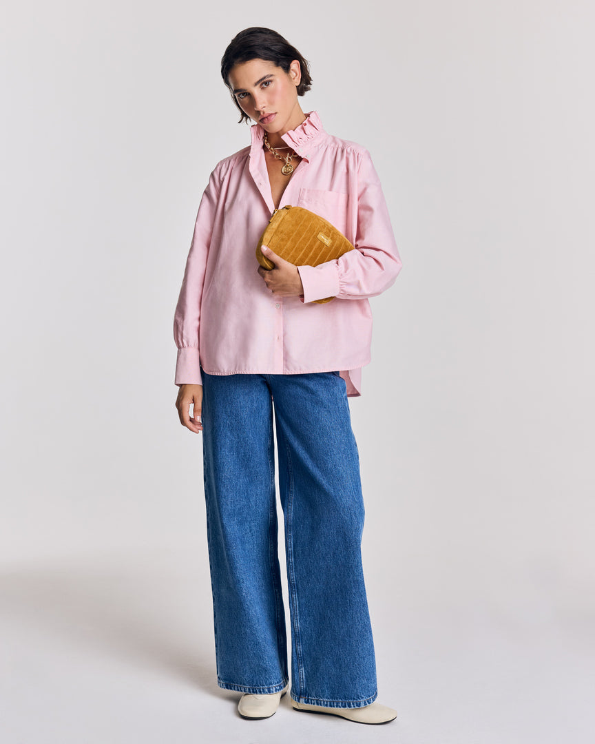 Chemise Léonor rose dragé