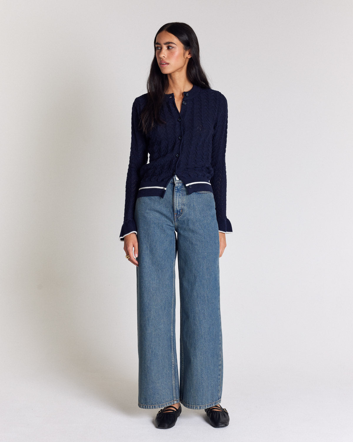 Jean Leonard bleu vintage