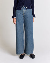 Jean Leonard bleu vintage