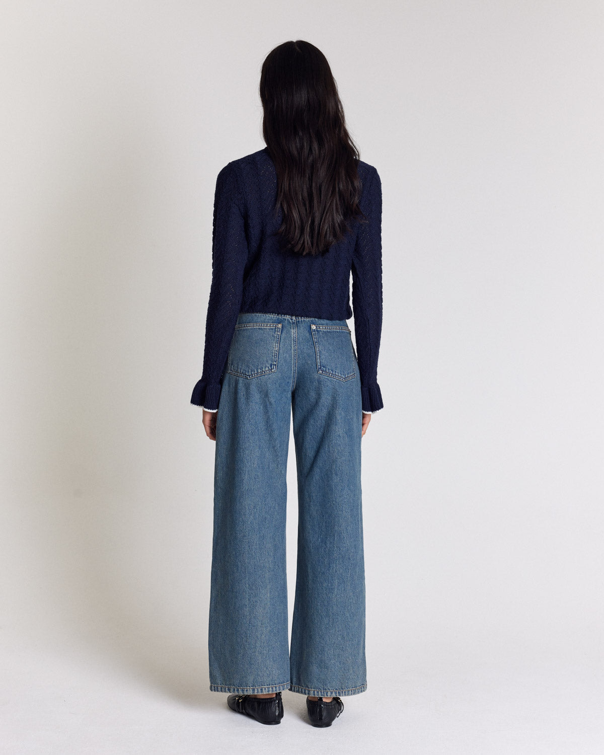 Jean Leonard bleu vintage