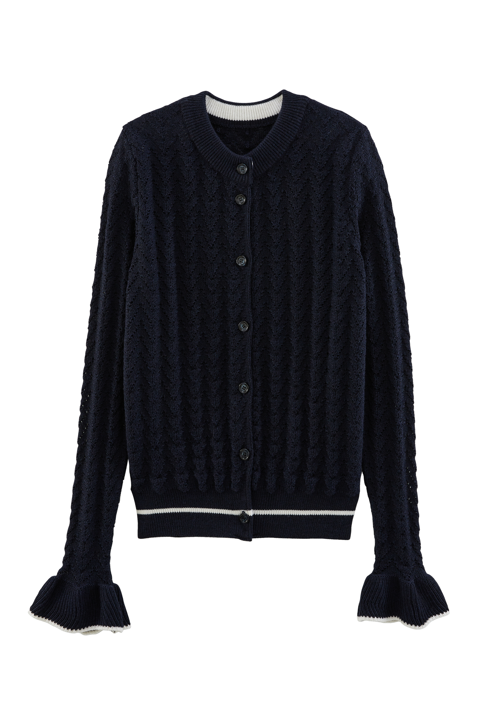 Cardigan Adriana bleu marine