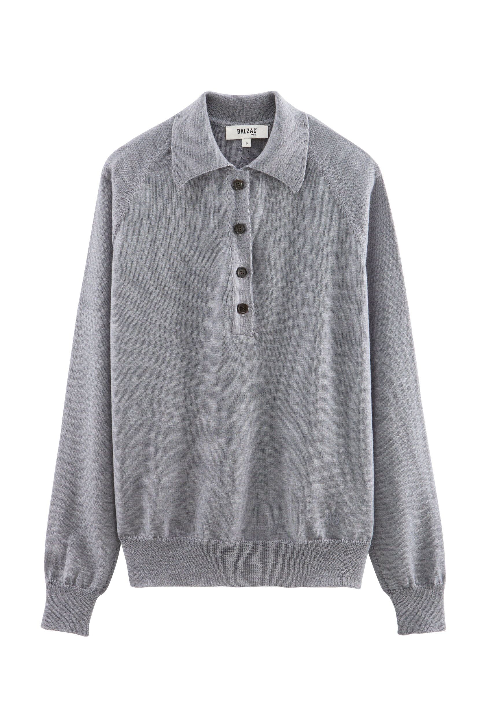 Pull Victor gris chiné