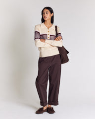 Pantalon Tristan chocolat