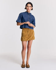 Blouse Constantine bleu chambray foncé