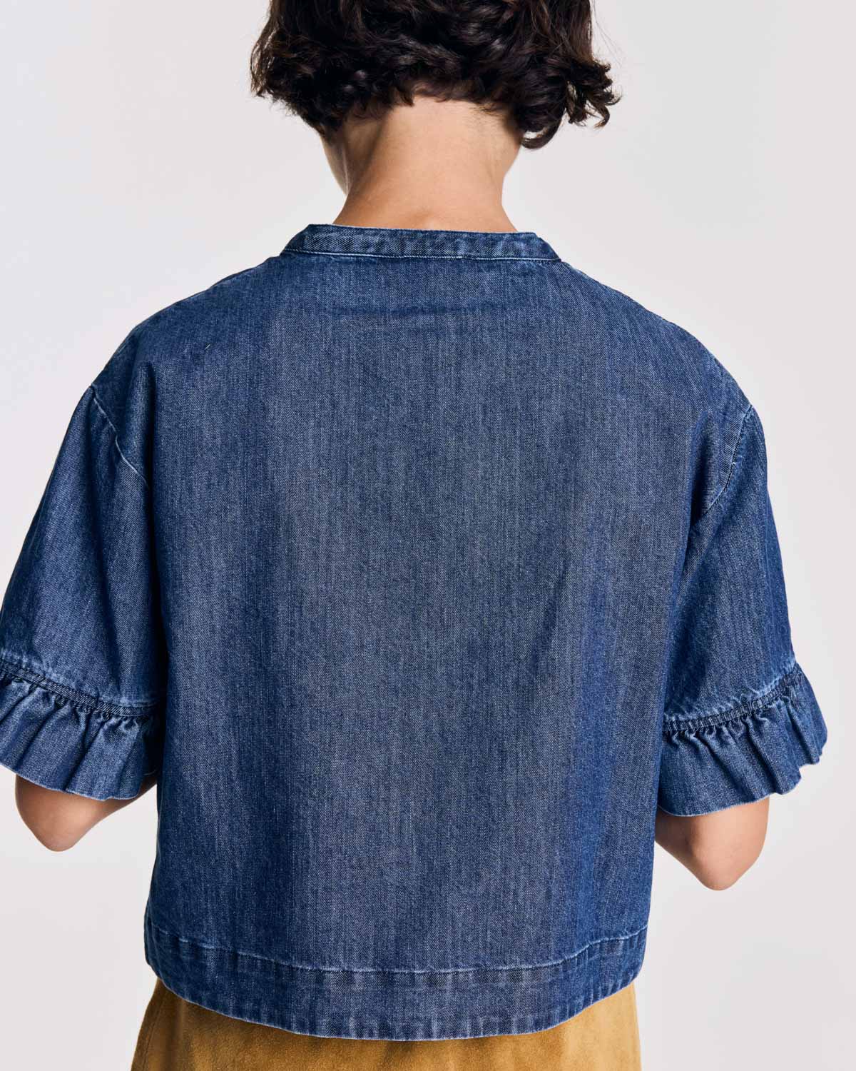 Blouse Constantine bleu chambray foncé