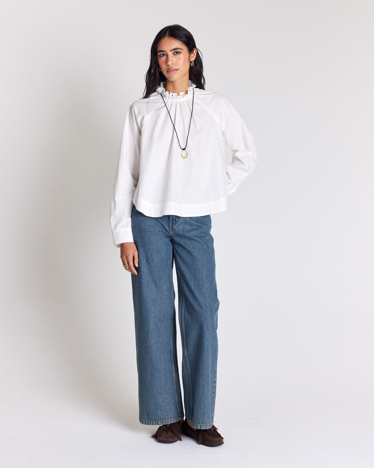Blouse Zoelie blanc naturel