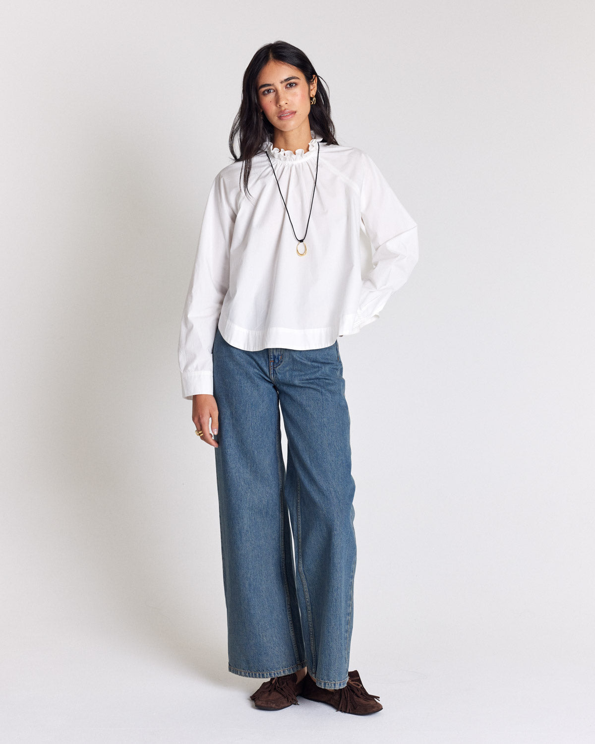 Blouse Zoelie blanc naturel