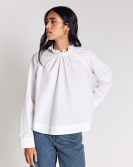 Blouse Zoelie blanc naturel