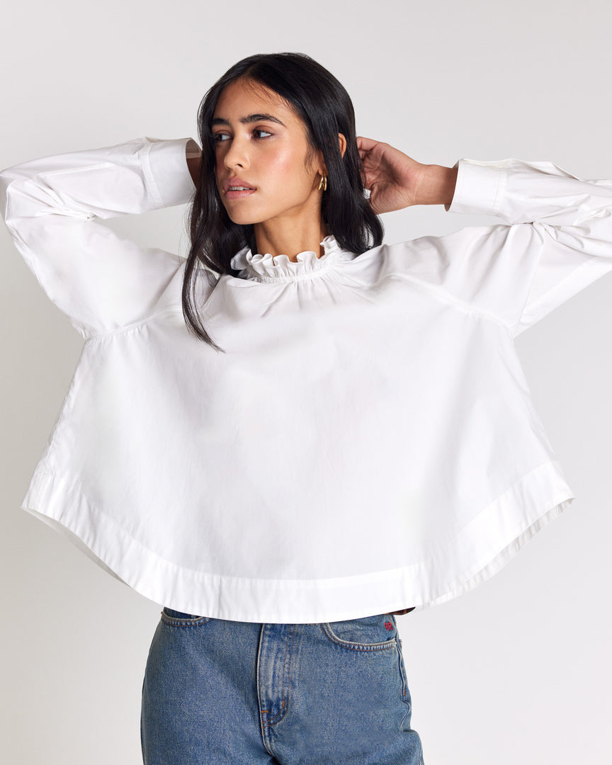 Blouse Zoelie blanc naturel