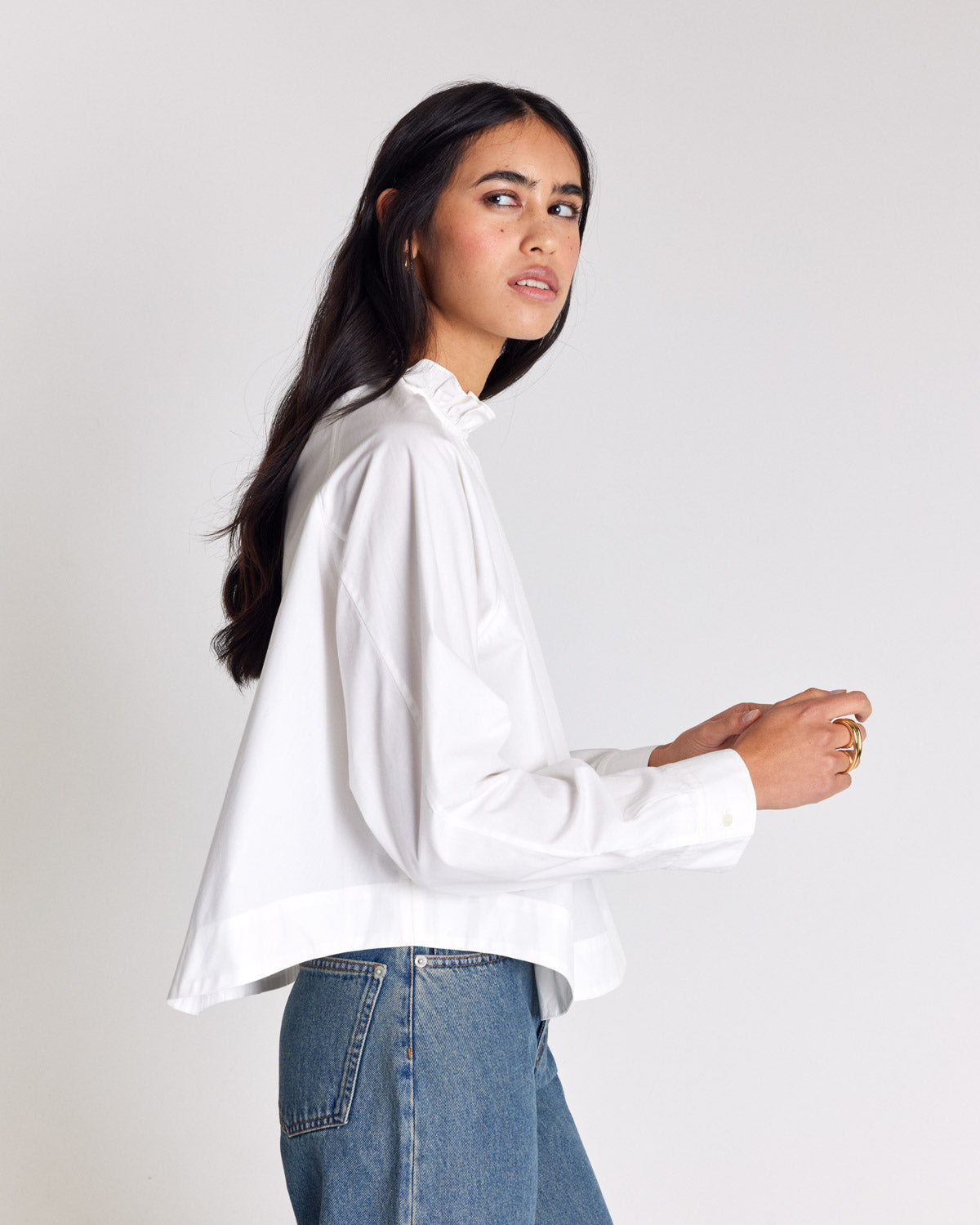 Blouse Zoelie blanc naturel