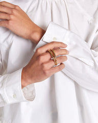 Bague Augustine doré
