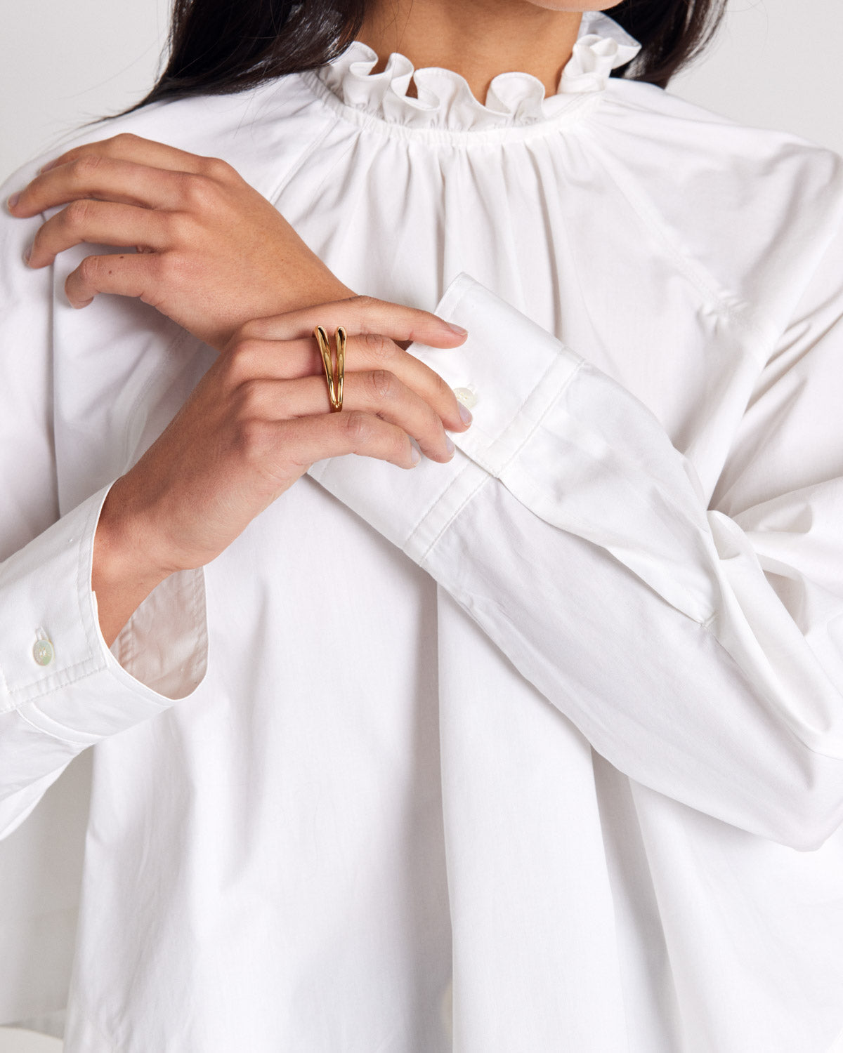 Blouse Zoelie blanc naturel