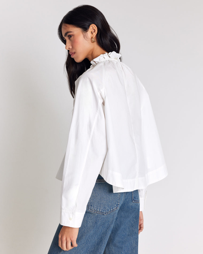 Blouse Zoelie blanc naturel