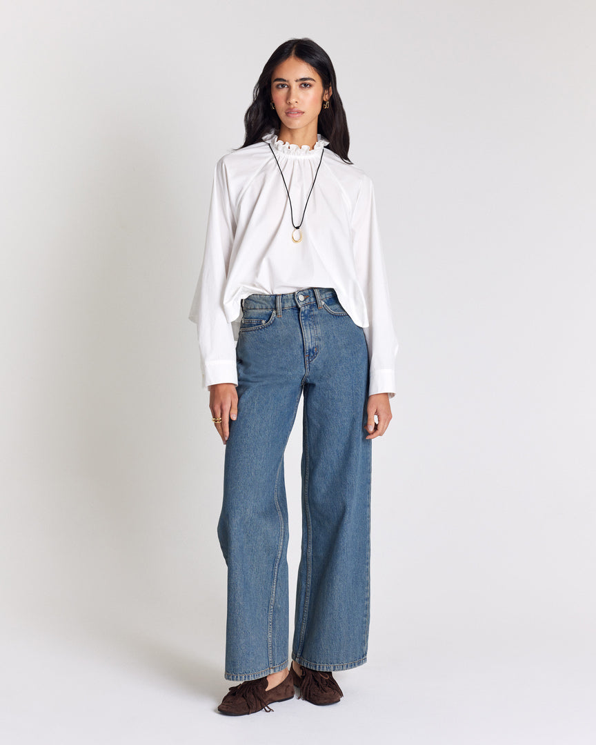 Blouse Zoelie blanc naturel