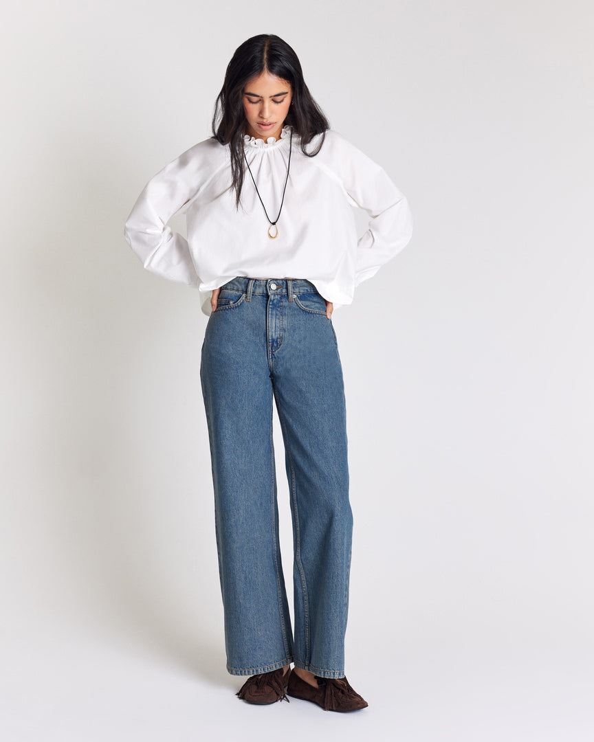 Blouse Zoelie blanc naturel