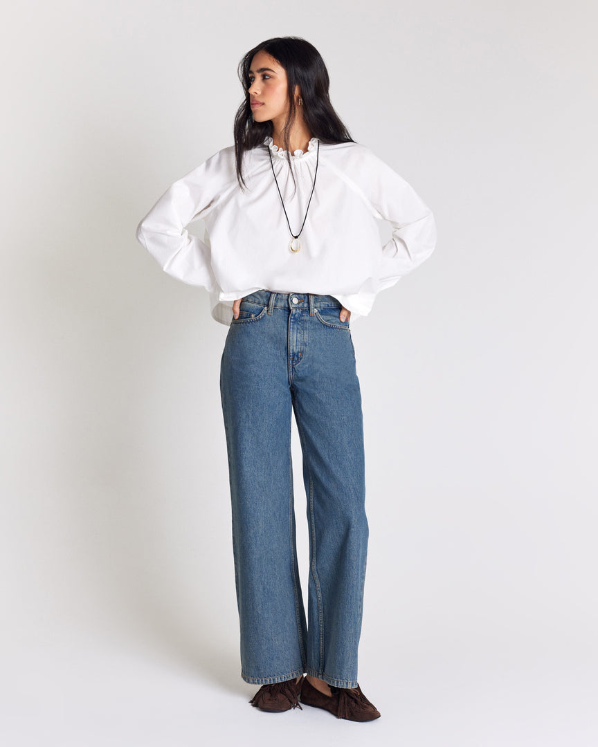 Blouse Zoelie blanc naturel