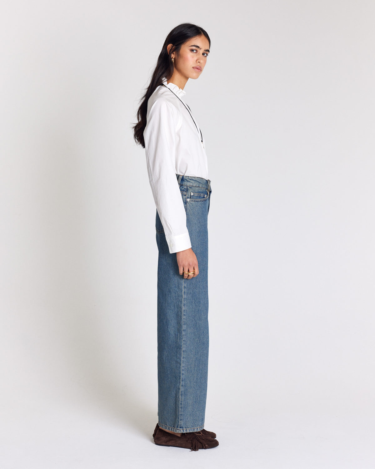 Jean Mateo bleu vintage