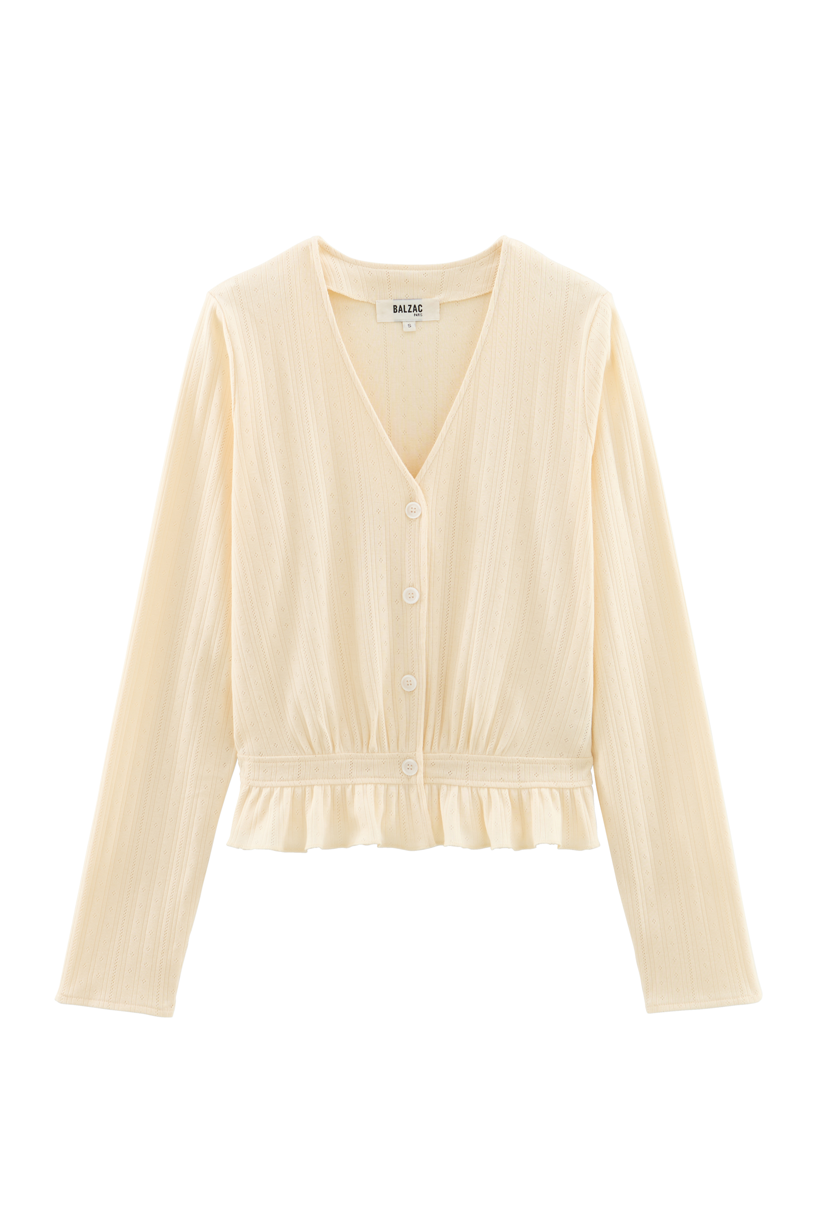 Cardigan Noelie crème