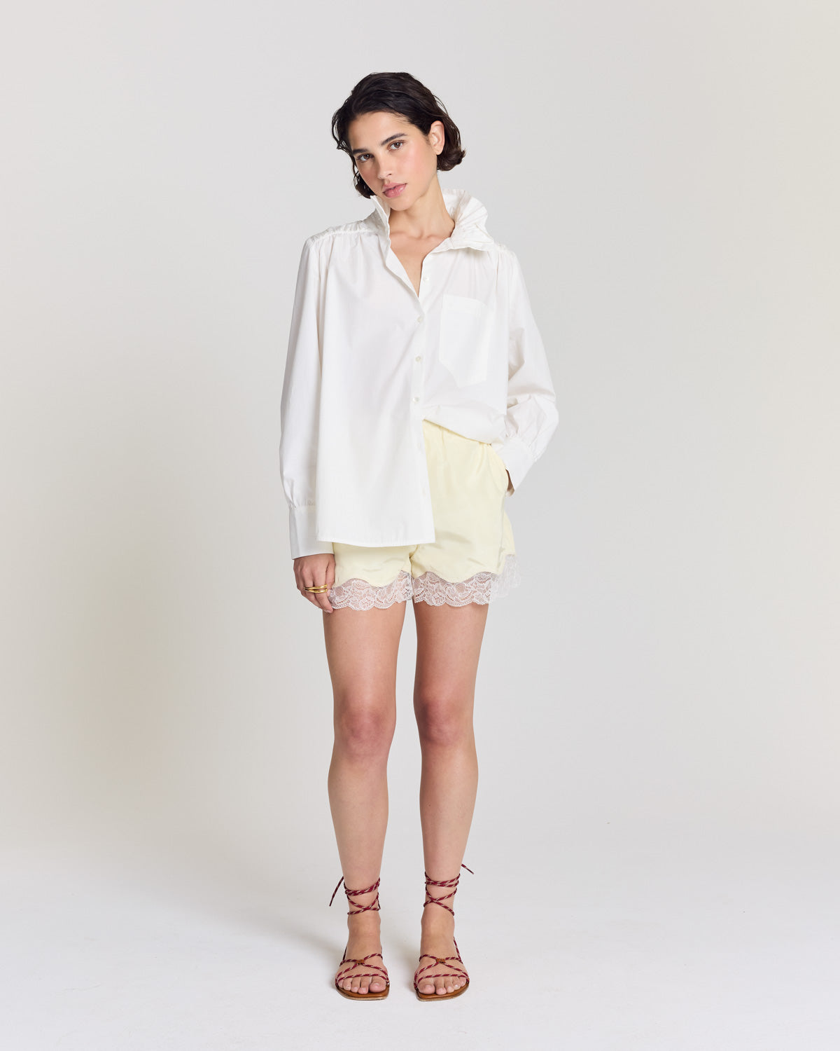 Chemise Léonor blanc naturel