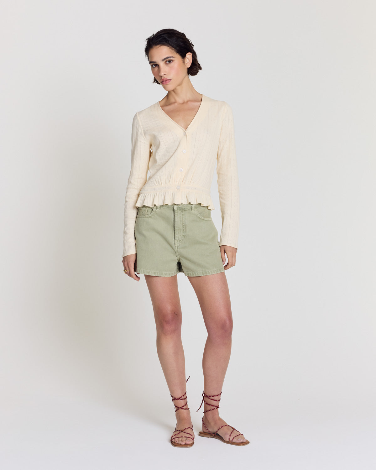 Cardigan Noelie crème