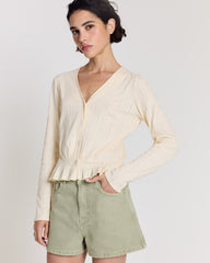 Cardigan Noelie crème