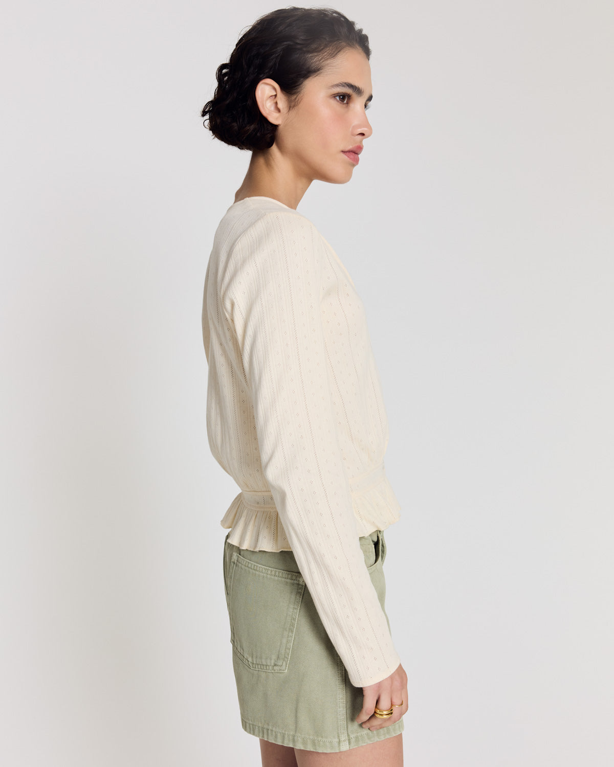 Cardigan Noelie crème