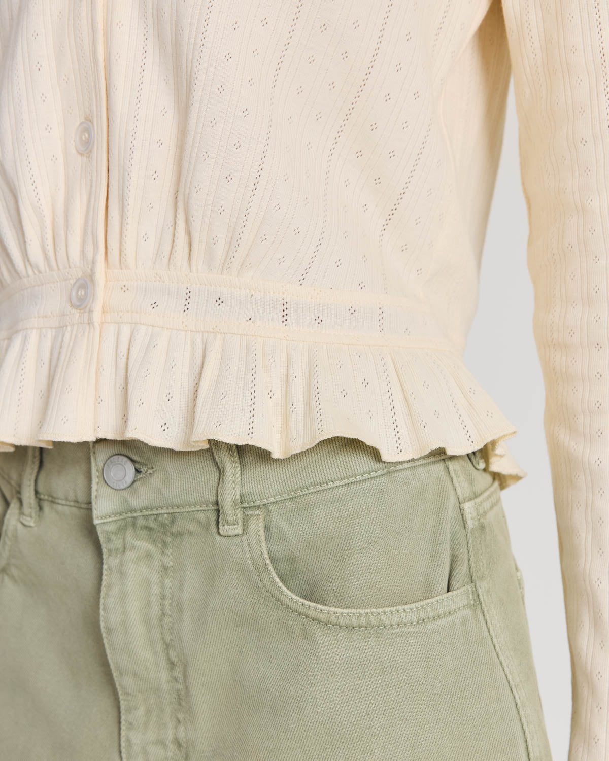 Cardigan Noelie crème