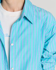 Robe Lowen rayures turquoise