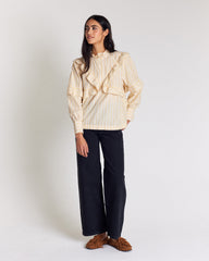 Blouse Amelia rayures jaune