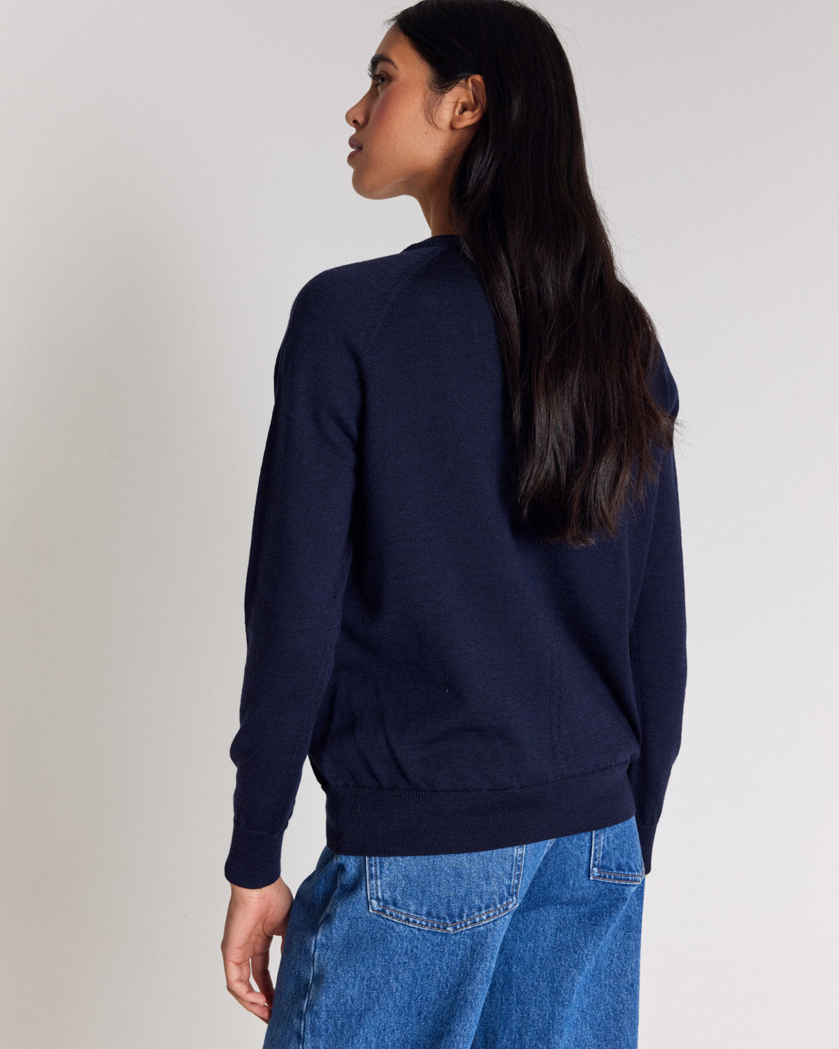 Pull Fabio bleu marine