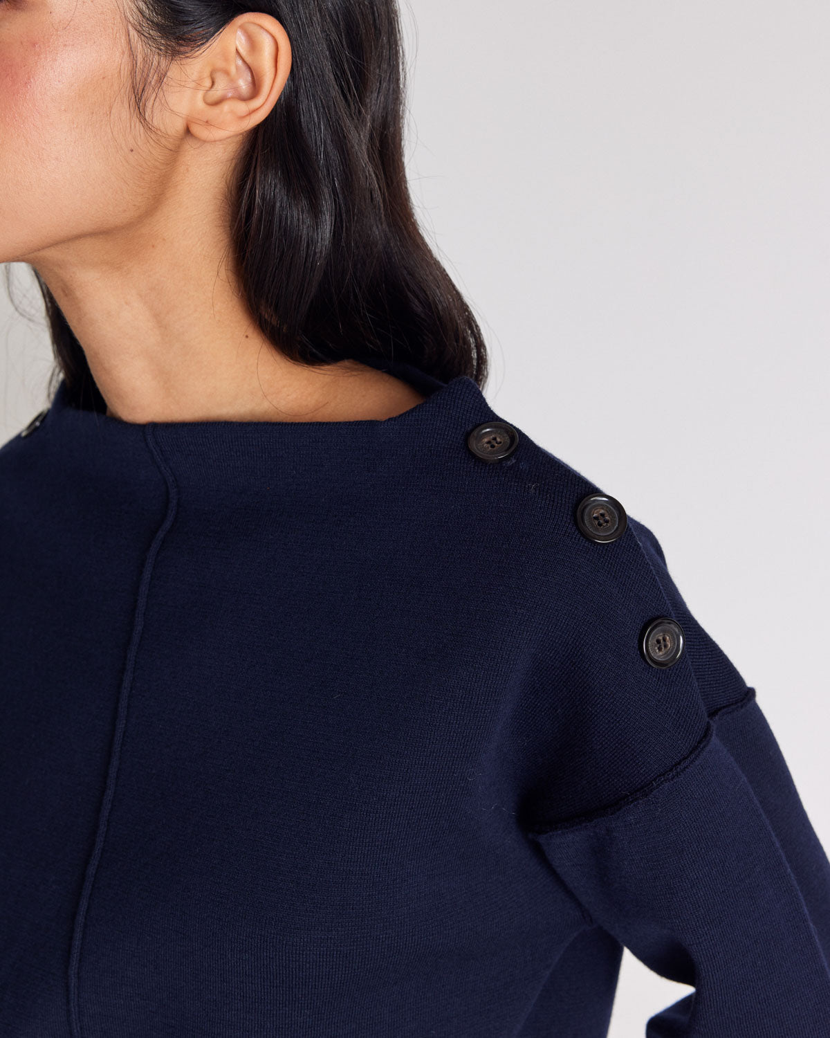 Pull Edna bleu marine