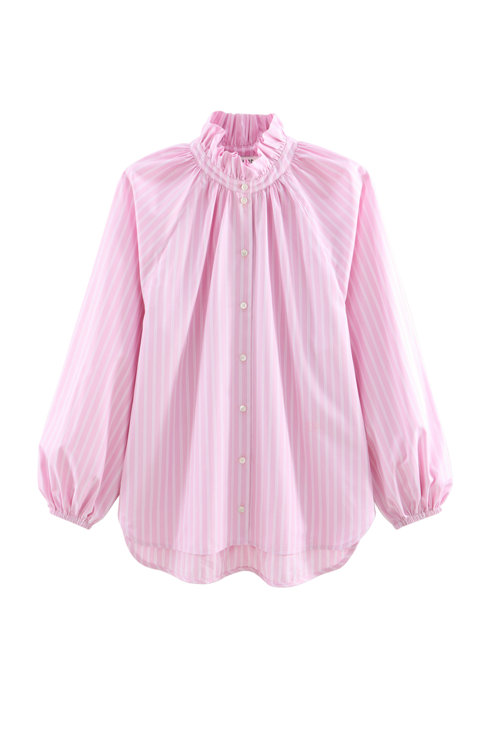 Chemise Camille rayures roses