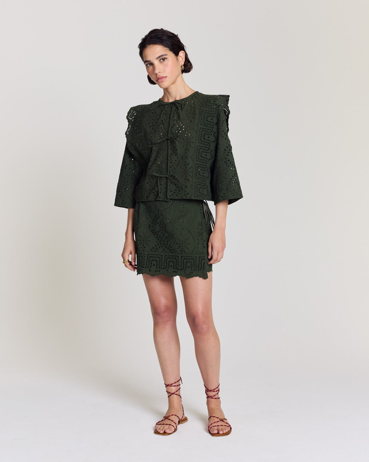 Chemise Vespera kaki