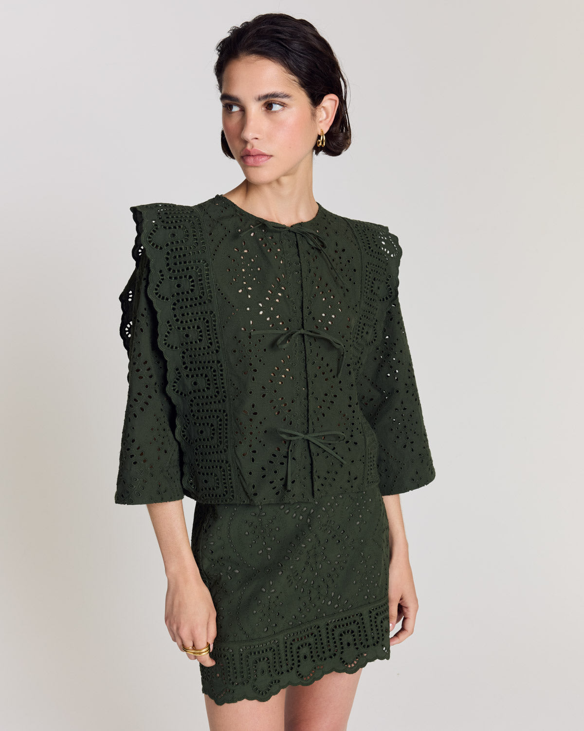 Chemise Vespera kaki