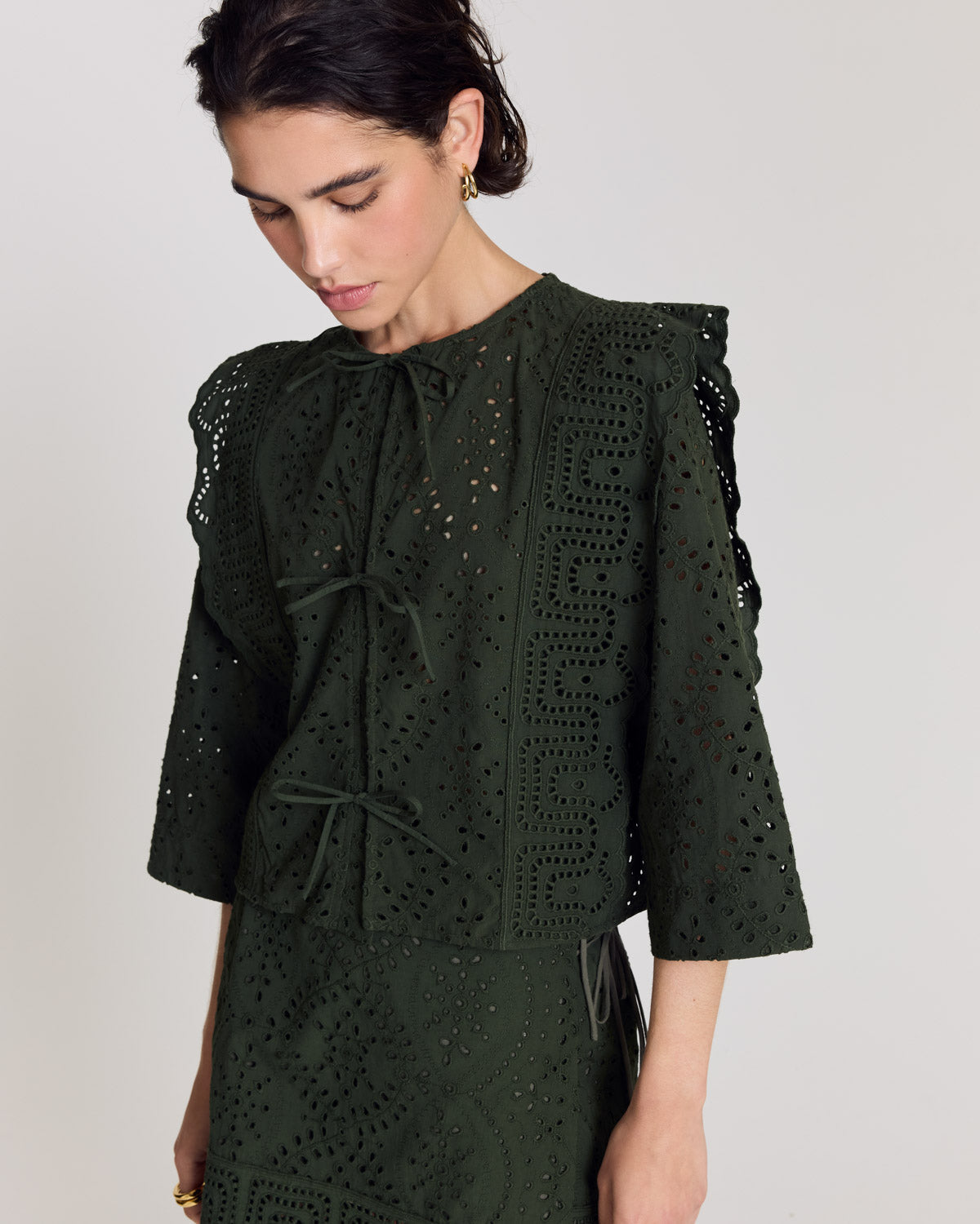 Chemise Vespera kaki