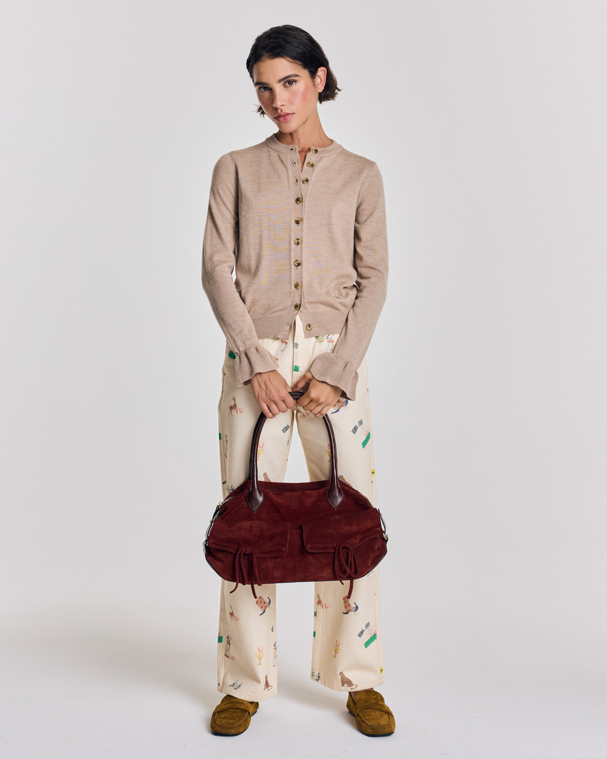 Cardigan Rosalia beige