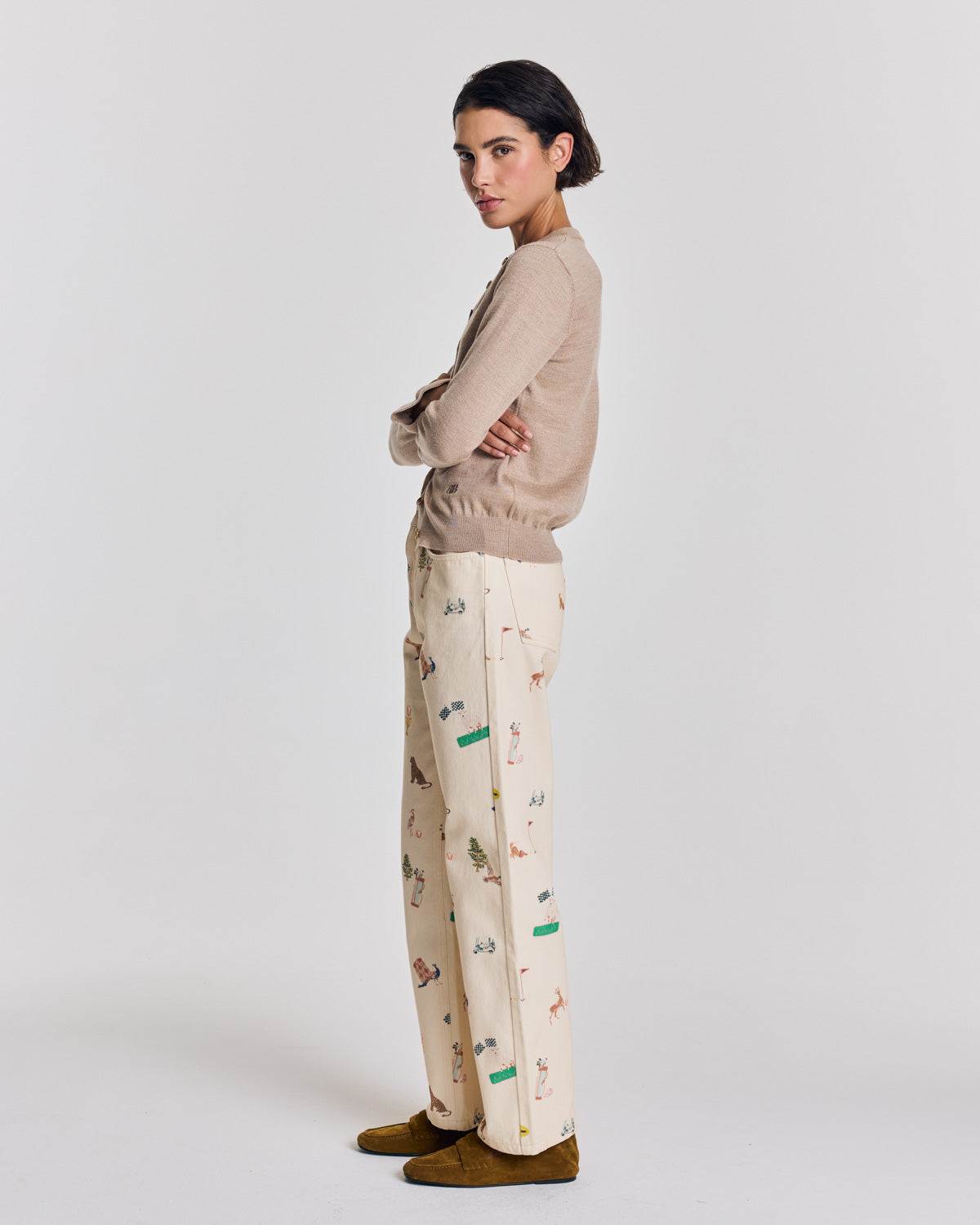 Cardigan Rosalia beige