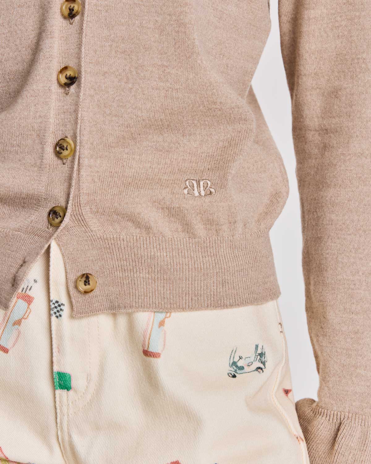 Cardigan Rosalia beige
