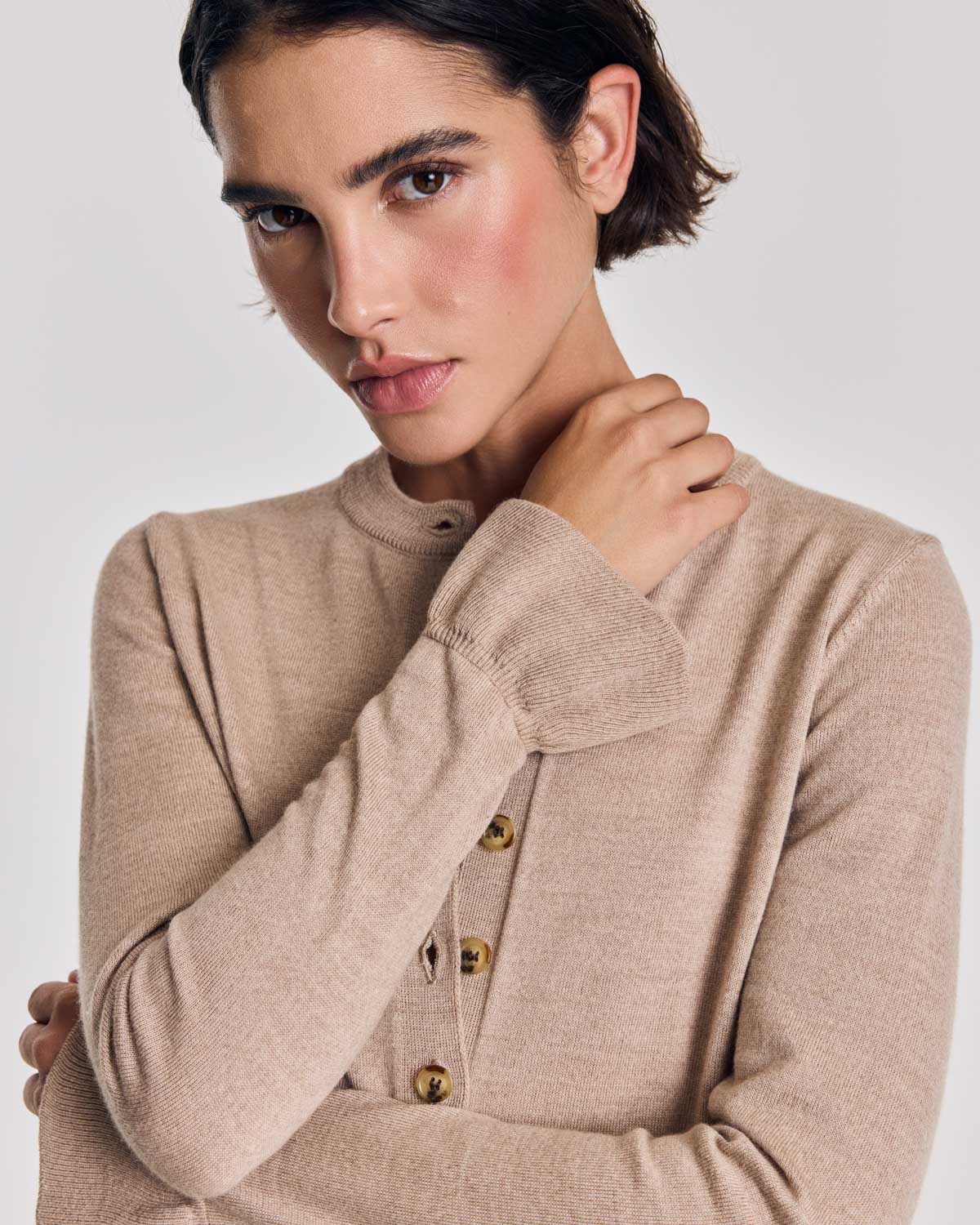 Cardigan Rosalia beige