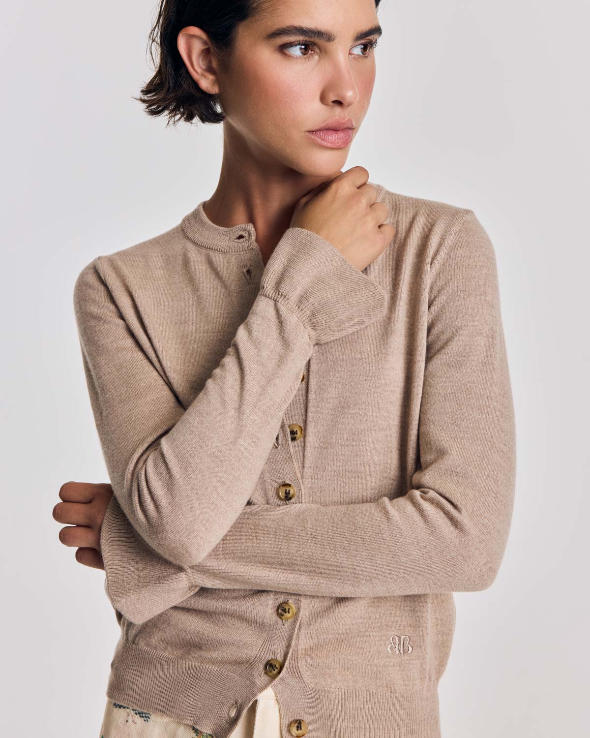 Cardigan Rosalia beige