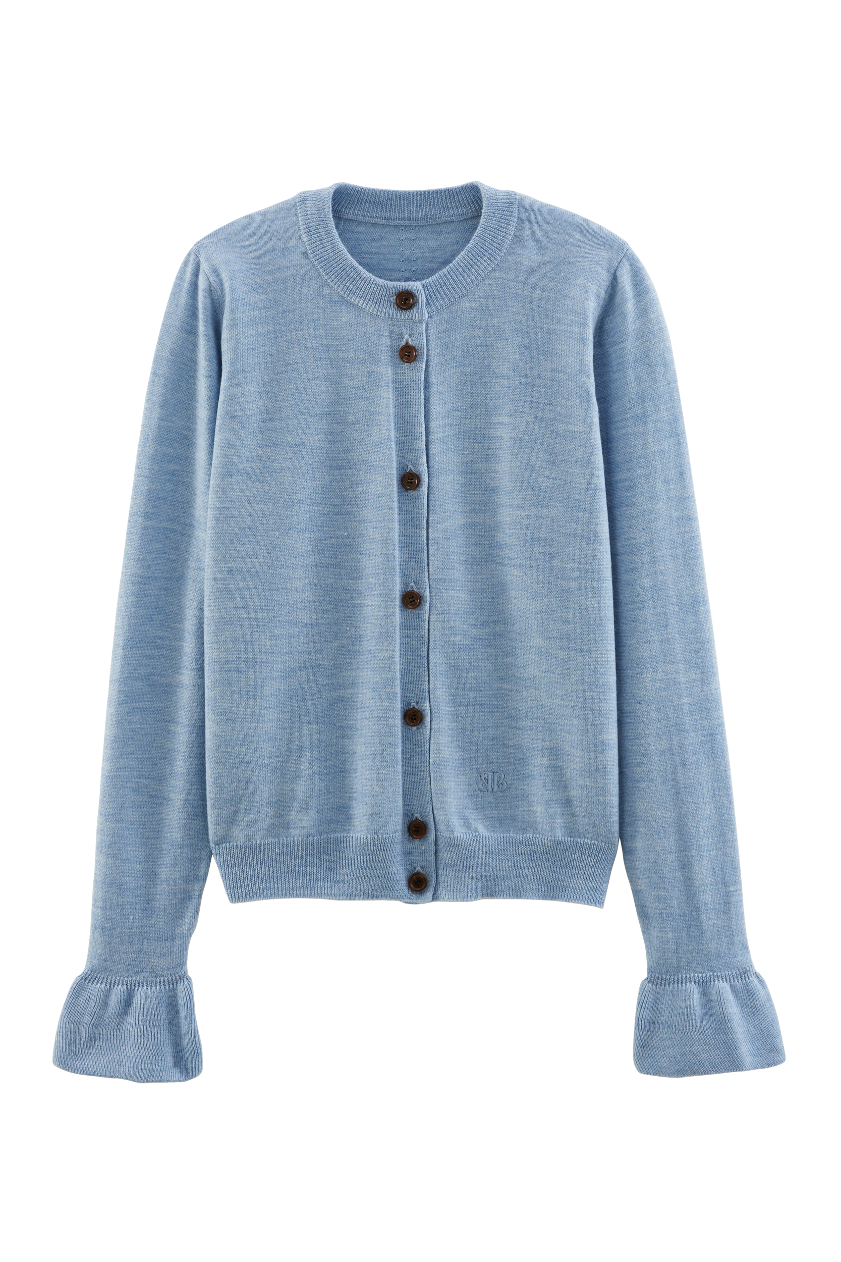 Cardigan Rosalie bleu ciel