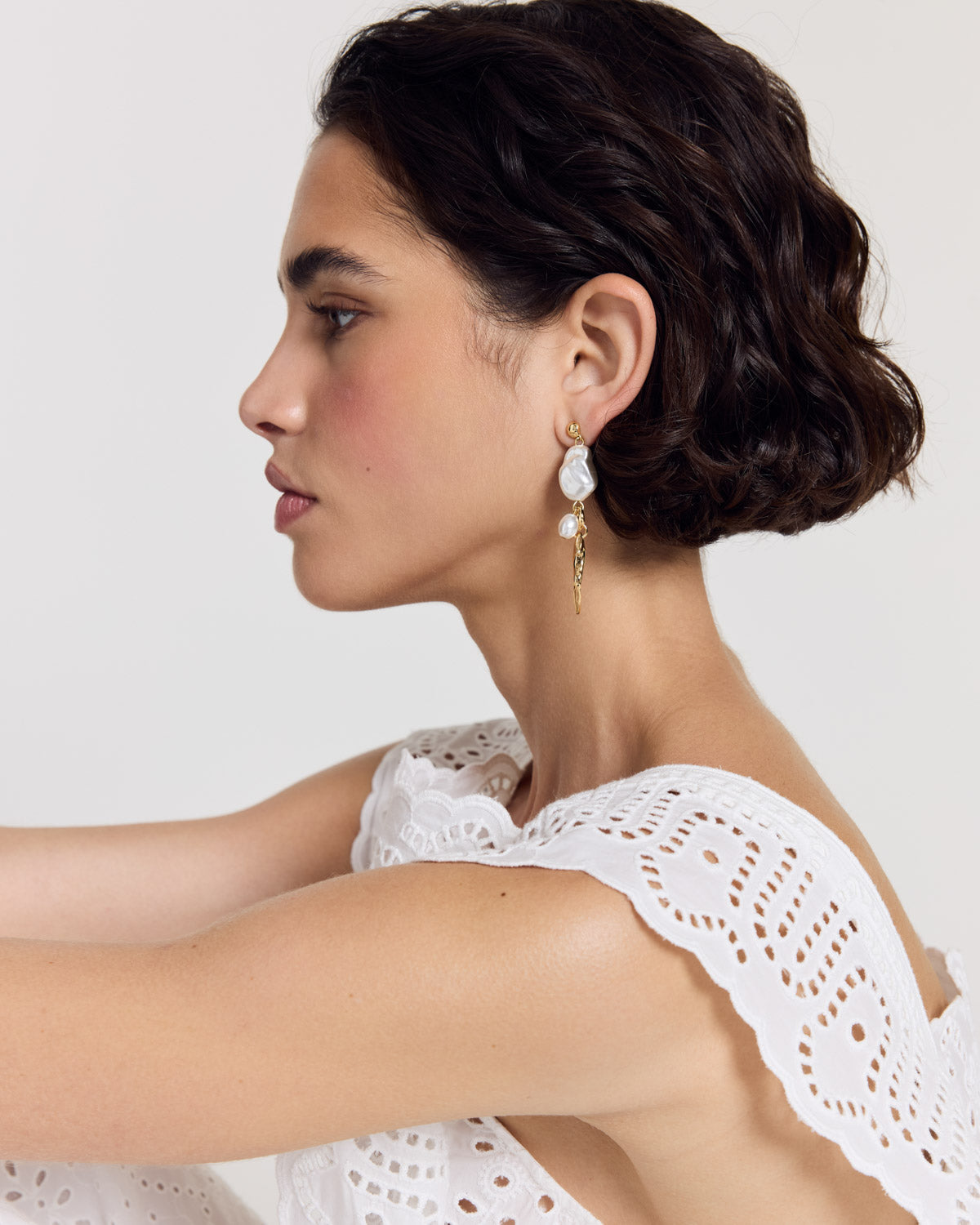 Boucles d'oreille Olivia poisson doré