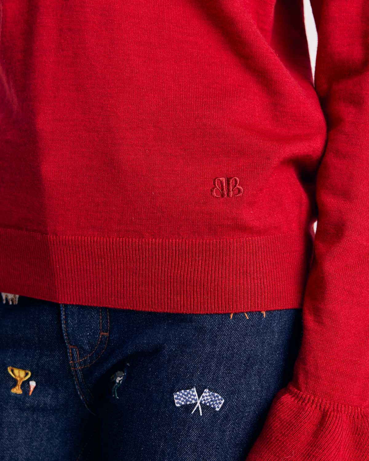 Pull Sonia rouge
